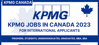 KPMG Jobs in Canada 2023